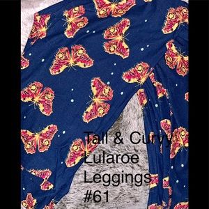 Tall and Curvy Butterfly Leggings
